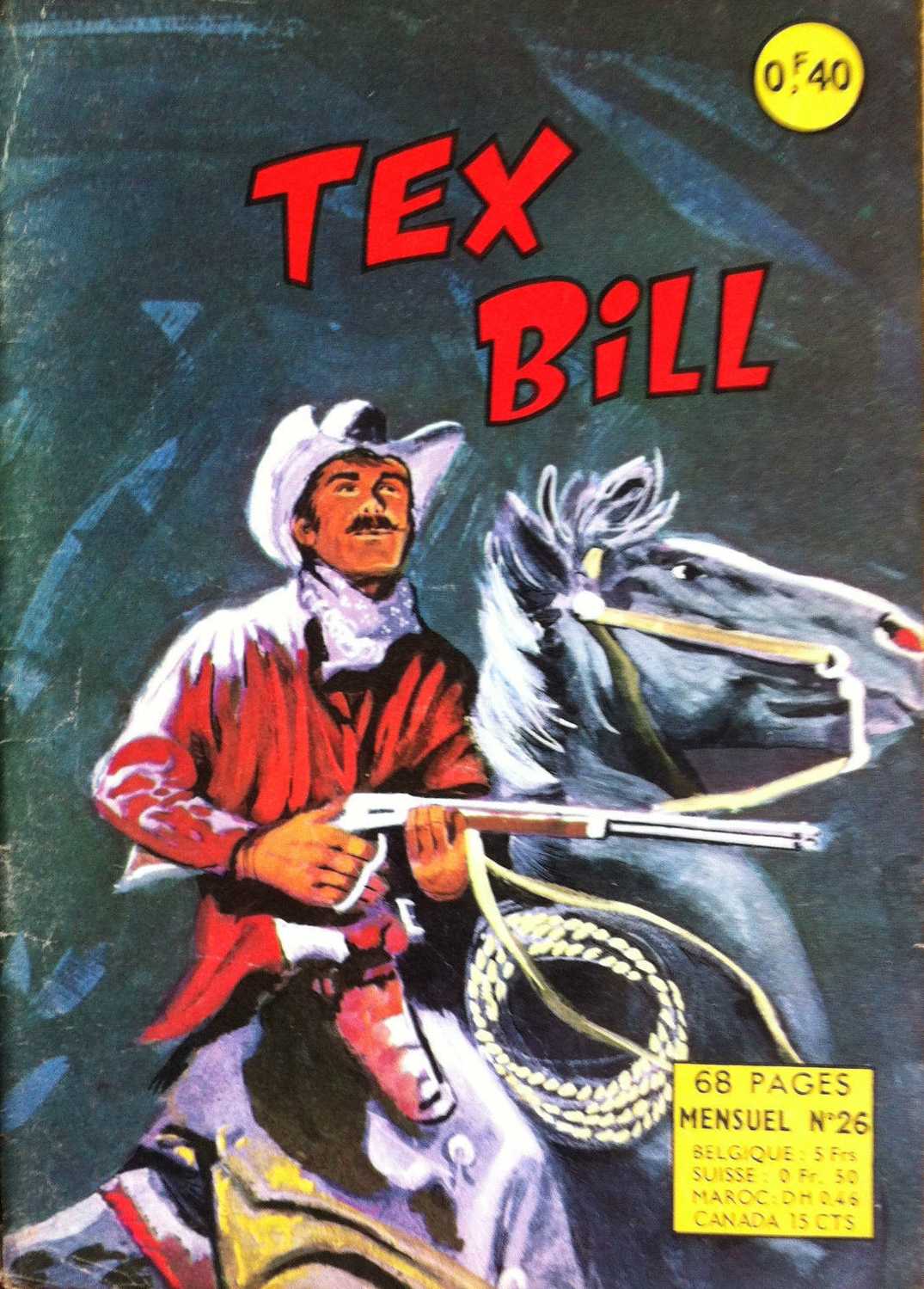 Scan de la Couverture Tex Bill n 26